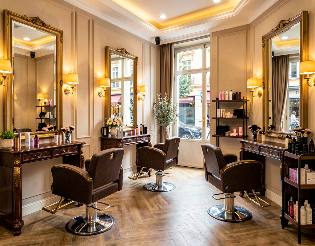 Interno del salone BLOW LAB